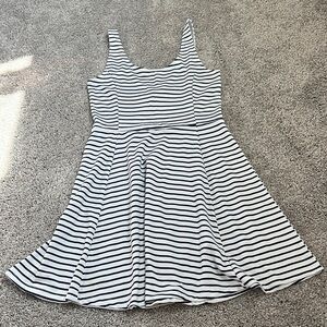 Striped Sleeveless Dress